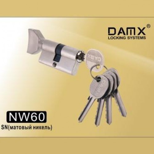 4025 Ц.М. обычный ключ-вертушка NW60mm SN (матовый никель