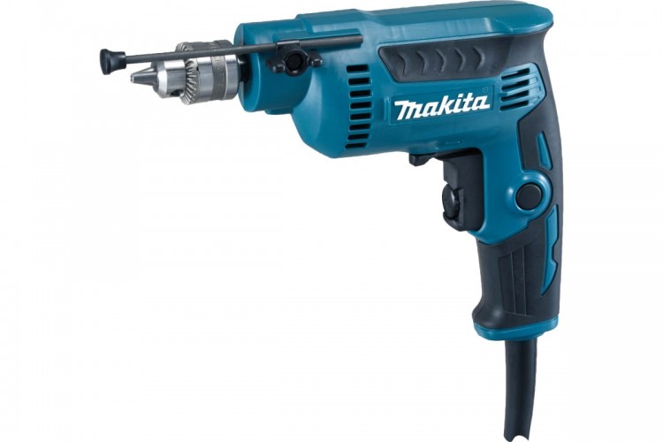 Эл.дрель Makita DP2010 370Вт,ЗВП-6.5мм,0-4200об\м,1.0кг,кор