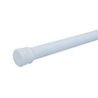 Карниз для ванной 110-200см AL белый д.22/25мм ELITE MELODIA Mcr-00011BL