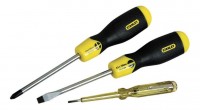 Stanley набор из 3-х отверток "cushiongrip" (3х65; pl5х100; ph2x100) (0-65-012)