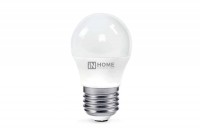 Лампа светодиодная LED-ШАР-VC 4Вт 230В E27 4000K 360Лм InHOME 4690612030593