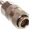 Переходник рапид – ёлочка 6 мм с обжимным кольцом 6-11 мм Elitech 0704.018200