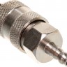 Переходник рапид – ёлочка 6 мм с обжимным кольцом 6-11 мм Elitech 0704.018200